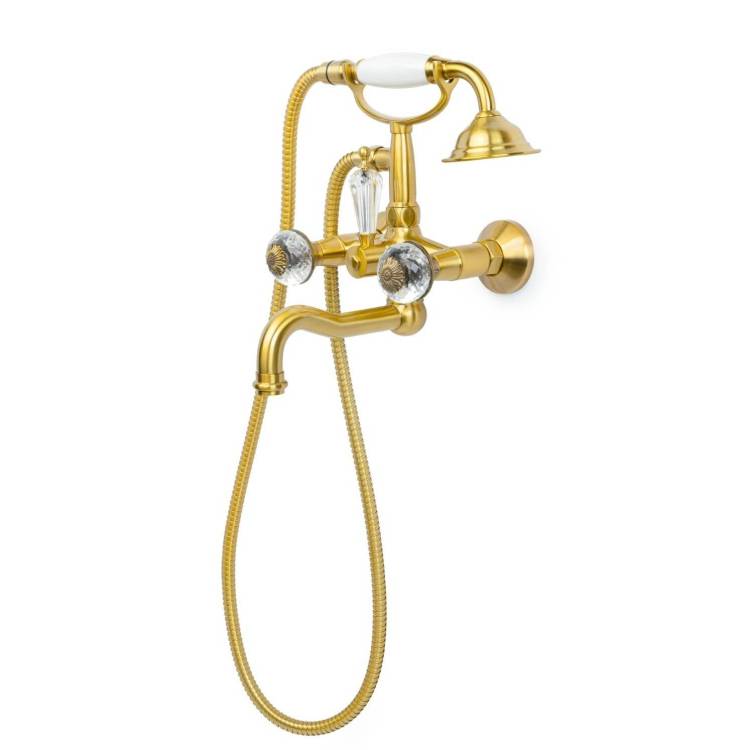 Смеситель для ванны Boheme Flora 313-FL бронза