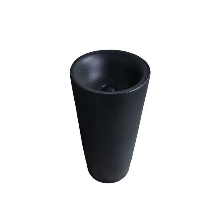 Раковина Gid Autonomo 81110 Nb130bg 40 см, черная