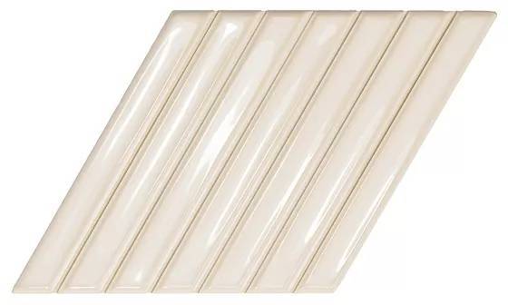 Керамическая плитка WOW Spike Bars 135020 B Deep White Gloss 15x25.9