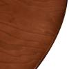 Стол Bradex Home Liverpool RF 0439 шпон орех с золотистыми ножками 110x110x75 фото 5