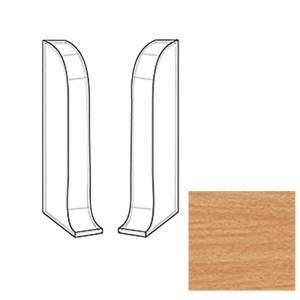 Заглушки LinePlast Ютландский Бук L027 58 мм (пара)