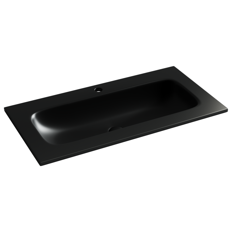 Раковина Ceramica Nova Grace CN7019MB черный матовый, 91x45.7