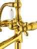 Смеситель для ванны Wonzon & Woghand WW-88649020-PG напольный, глянцевое золото фото 3