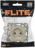 Розетка 1-местная с защитными шторками IEK Flite FI-R13-10-1-K86 сливочный фото 2