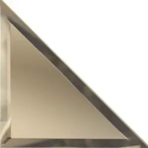 Зеркальная плитка ДСТ Бронзовая ТЗБ1-01 18x18