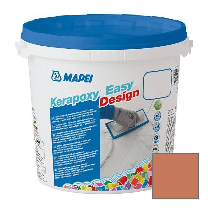 Затирка эпоксидная Mapei Kerapoxy Easy Design № 0145 Сиена 3 кг