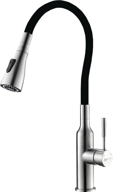 Смеситель для кухни Lemark Expert LM5082S-Black с гибким изливом