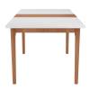 Стол Bradex Home Splash FR 0837 белый, орех миланский 125(155)x85x75 фото 2