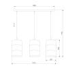 Подвесной светильник TK Lighting 3215 Bogart Black фото 2