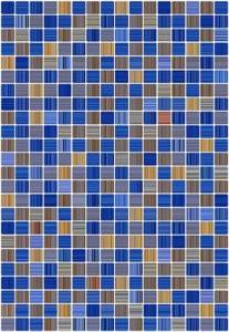 Керамическая плитка Керамин Гламур 2Т Blue 27.5x40