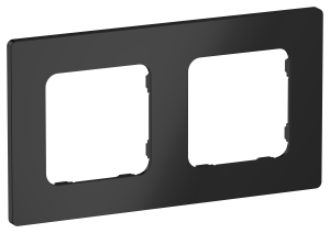 Рамка 2-постовая IEK Flite FI-M22-32-20-K02 черный