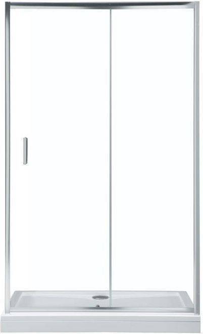 Душевая дверь в нишу Aquanet SD-1000A профиль хром, 1000x1900
