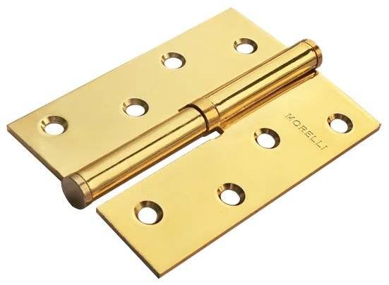 Петля Morelli MSD 100X70X2.5 PG R золото, правая, врезная