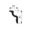 Карниз Cosca Decor KX022 200x3x4.5 фото 2
