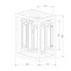 Настенный светильник Bogates Cella 377/1 Strotskis фото 3