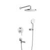 Душевой комплект Cezares Relax RELAX-VDSET-01 с изливом, хром фото 2