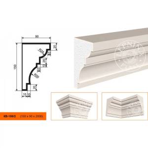 Карниз LepninaPlast КВ-150/2 200x9x15