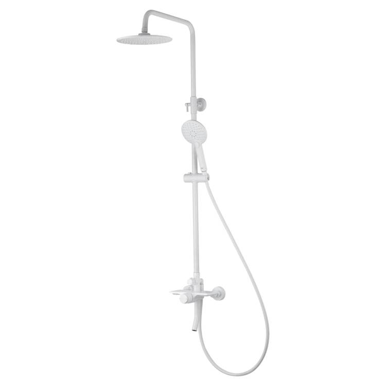 Душевая стойка Wonzon & Woghand WW-N3S962-MW белая