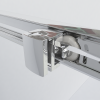 Душевой уголок Vincea Garda VSR-1G8013CLGM профиль вороненая сталь, стекло прозрачное, 130x80x190 фото 4