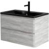Тумба с раковиной BelBagno Albano 100 подвесная, rovere vintage bianco фото 4