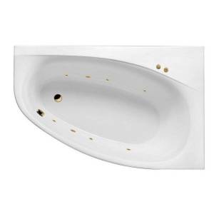 Акриловая ванна Excellent Kameleon SOFT WAEX.KMP17.SOFT.GL 170x110 правая, золото