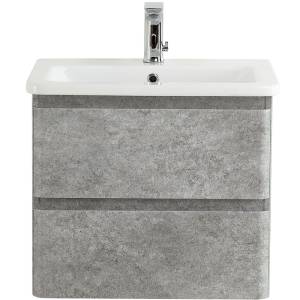 Тумба под раковину Belbagno Albano-Cer ALBANO-CER-500-2C-SO-CVG 47x44x50 Cemento Verona Grigio подвесная с двумя выкатными ящиками