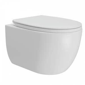 Унитаз подвесной Watersense Amelia Vortex W00157 безободковый, сиденье микролифт