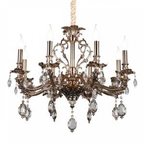 Подвесная люстра Omnilux Senis Gold OML-74703-08