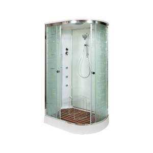 Душевая кабина AvaCan EM1511LGM с гидромассажем, 110x80x220