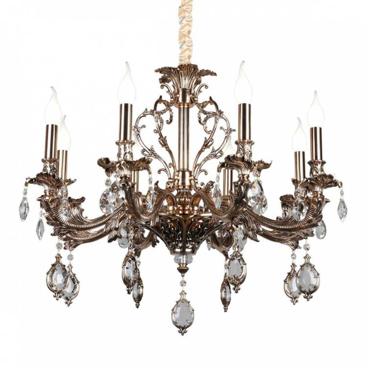 Подвесная люстра Omnilux Senis Gold OML-74703-08
