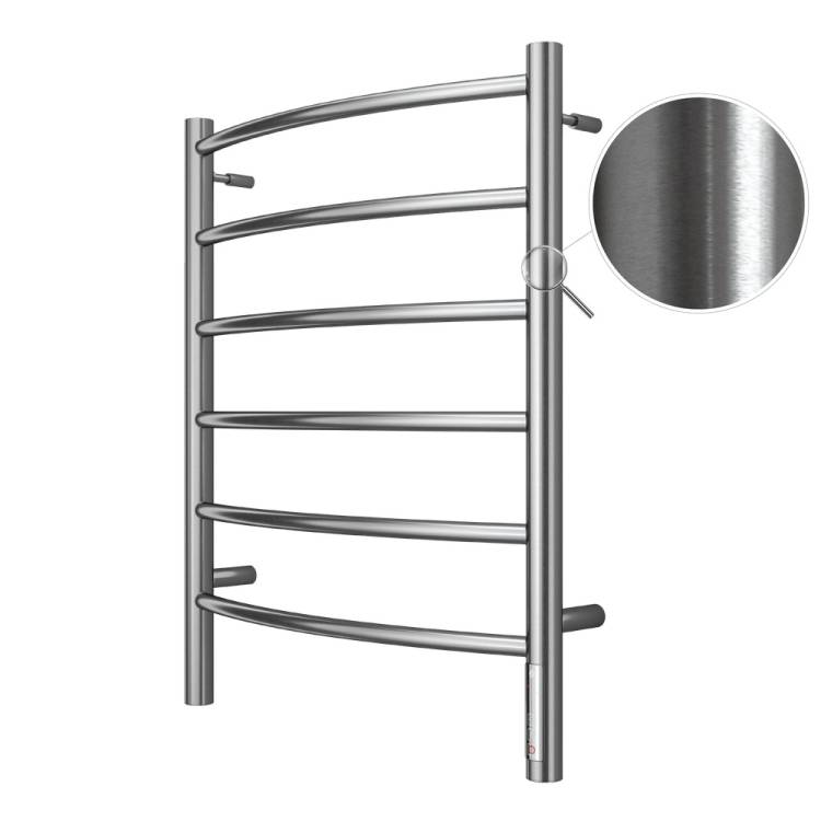 Полотенцесушитель электрический Terminus Классик П6 50x65, quick touch, сатин