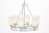 Подвесная люстра Lumina Deco Marietta LDP 8025-6 CHR+WT фото 3