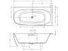 Акриловая ванна Riho Bathtubs B098001005 Omega corner L 170x80 white фото 3