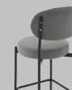 Стул полубарный Stool Group Бриф DD AV 477-C83-9005 (PP) серый, велюр фото 7