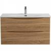Тумба под раковину Belbagno Marino MARINO-CER-N-900-2C-SO-WO-P Rovere Bianco 89.6x45.5