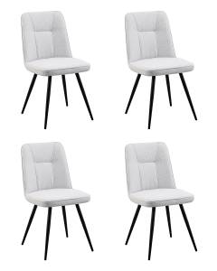 Набор из 4 стульев Stool Group Hedd OS-2451-1 Lumos-03 DUAL X4 серые