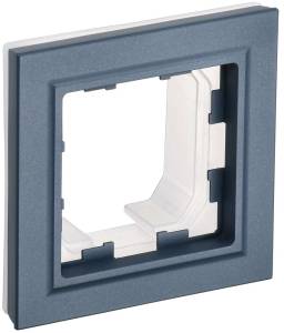 Рамка 1-постовая IEK Brite BR-M12-44-K35 маренго