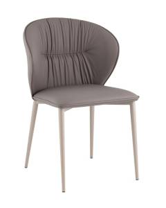Стул Stool Group Deia DC1151 S301-05 gr.l серый, экокожа