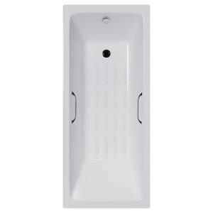 Чугунная ванна Delice Level DLR230602R-AS 170х75 с отверстиями под ручки и антискользящим покрытием