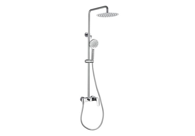 Душевая стойка Aquatek AQ2060CR 250 мм, хром