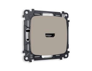 Комплект механизма розетки HDMI 2.0 Ambrella Volt Omega MO374010