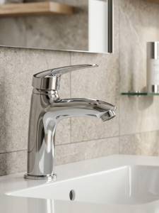Смеситель для раковины Orange Альфи M18-021CR хром