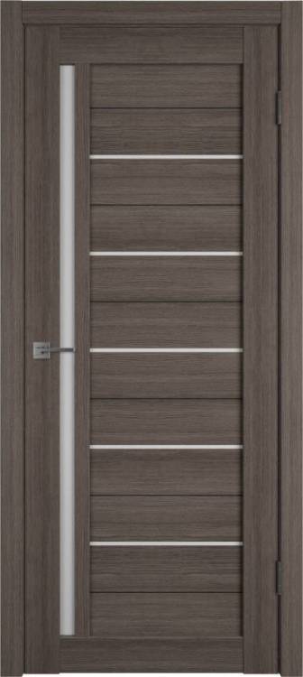 Межкомнатная дверь Владимирская Фабрика Дверей Atum 1 Grey стекло White Cloud 600x2000