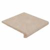 Ступень Gres de Aragon Capri 905084 Redondeado Beige Фронтальная 32.5x33
