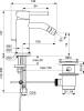 Смеситель для биде Ideal Standard Ceraline BC197XG черный фото 6