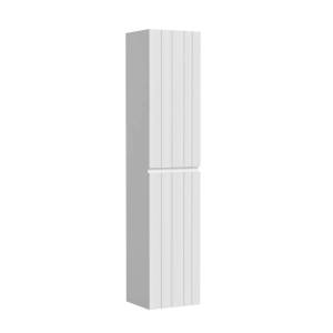 Шкаф-пенал Sancos Ламель PLM35W белый матовый, 35x165