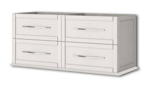 Тумба под раковину Cezares 54954 Bianco Opaco, 120x55x46