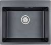 Комплект Paulmark Kante PM106052-BLM черный металлик + Смеситель Paulmark Essen Es213211-418 для кухонной мойки, черный металлик фото 2