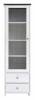 Стеллаж комбинированный BlackRedWhite Порто BRW_70003203