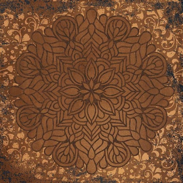 Керамогранит Colortile Rare Antique Brass Decor 60x60